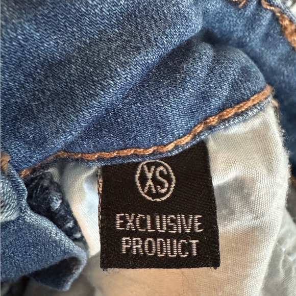 Lulus Enjean Play it Again Medium Wash Overalls - Picture 9 of 9